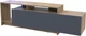 Стінка в вітальню Doros U2 160 х 38 х 48 см Тахо/Графіт (41510106) - зображення 3
