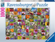 Puzzle Ravensburger 99 Pszczół 1000 elementów (4005556173860) - obraz 1