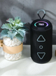 Портативна Bluetooth-колонка TG656 FM-радіо/USB/TF 8W з ремінцем black - зображення 2