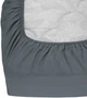 Простынь на резинке Good-Dream Бязь Dark Grey 180х190 см (GDPRGBDG180190) - изображение 2