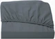 Простынь на резинке Good-Dream Бязь Dark Grey 80х180 см (GDPRGBDG080180) - изображение 1