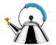 Чайник Alessi 1 л з блакитною ручкою (9093/1) - зображення 1