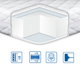 Матрац ортопедичний EUROSLEEP SIMPLEX STRONG 80x190 см трикотаж - зображення 1
