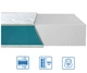 Матрас ортопедический EUROSLEEP FRESH FOAM 160x200 см - изображение 1