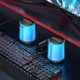 Портативная колонка HOCO BS56 Colorful BT проводная 2-в-1 компьютерная колонка |BT5.2/AUX| (черный) - изображение 2