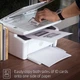 Лазерный принтер для печати сканер и копир МФУ 3 в 1 HP LaserJet M140we черно белый для дома и офиса интерфейсы USB 2.0 и Wi-Fi - изображение 7