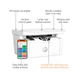 Лазерный принтер для печати сканер и копир МФУ 3 в 1 HP LaserJet M140we черно белый для дома и офиса интерфейсы USB 2.0 и Wi-Fi - изображение 9