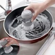 Щітка для посуду з дозатором миючого засобу Pot Brush з підставкою - зображення 1