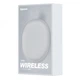 Бездротовий зарядний пристрій Baseus Jelly 15W Білий (WXGD-02) - зображення 5