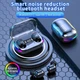 Бездротові TWS навушники К10 з Павер Банком. Вакуумні ігрові bluetooth з RGB LED підсвічуванням та шумозаглушенням + кейс зарядка - зображення 6