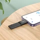Перехідник Borofone BV18 IP Lightning Male to USB 2.0 Female OTG adapter Black - зображення 8