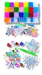 Набор для плетения браслетов из резинок с крючком Fashion loom bands set 9000шт с аксессуарами - изображение 2
