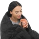Одеяло мультифункціональне 3в1 CAMPING MULTIFUNCTIONAL PUFFY BLANKET 4Monster C-PBF-144 чорний - зображення 7