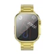Смарт часы Smart Watch Hoco Y12 Ultra Golden Блютуз v5.0 320mAh IP67 iOS/Андроид Gold - изображение 5