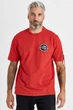 Червона футболка з нашивкою Aeronautica Militare 5663 XXL - зображення 1