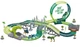 Гнучкий Трек для машинок DinozaurTrack з підсвічуванням 193 деталей довжина 395 см - зображення 1