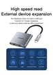 Хаб Lenovo 3в1 USB 3.0/HDMI/Type-C 100W PD - зображення 5