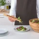 Сервірувальні щипці IKEA ОСТБІТ, бамбук, 004.534.64 - зображення 2
