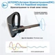 Bluetooth-гарнитура New Bee M50 Bluetooth 5.2 блютуз гарнитура Black (YM1444) - изображение 5