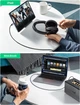Переходник Ugreen USB-C Male to 3.5mm Male Cable DAC чип 1 м Black/ Grey (YM1405) - изображение 8
