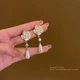 Сережки "Pearl Rose", золото - изображение 3
