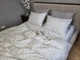 Комплект постельного белья Комфорт Текстиль Гармонія cotton Полуторний на резинке (2079058873) - зображення 4