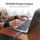 Кабель зарядный Ugreen Type-C 2.0 угловой для быстрой зарядки PD 3 м Black (US334) - изображение 3