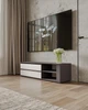 Тумба под телевизор Moreli T-205 150*43*45 см Антрацит + белый - изображение 1