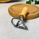 Форма для вирубки тіста з дерев'яною ручкою Ялинкова Кулька - зображення 4