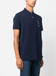 Поло довге чоловіче Polo Ralph Lauren PRL710853312022 S Синє (3616534283245) - зображення 1