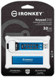 Pamięć flash USB Kingston IronKey Keypad 200 32GB USB 3.2 (740617330083) - obraz 3