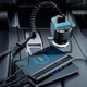 Автомобильный FM ФМ модулятор Terra С34, Bluetooth 5.0, трансмиттер, вольтметр, USB 3.1А, Type C - изображение 4
