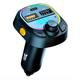 Автомобильный FM ФМ модулятор Terra С28, Bluetooth 5.0, трансмиттер, USB 3.1А, Type C - изображение 1