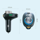 Автомобильный FM ФМ модулятор Terra С18, Bluetooth 5.0, трансмиттер, быстрая зарядка - изображение 8