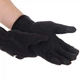 Перчатки спортивні тренувальні теплі Joma WINTER WINTER11-101 (фліс, поліестер, розмір 7-7,75, чорний) - зображення 4