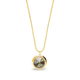 Срібний та позолочений кулон Spark зі Swarovski Birthday Stone NBG1122SS29BD - зображення 1