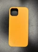 Чехол противоударный кожаный OEMG Guard Shockproof Leather Case with MagSafe для Apple iPhone 13 (6.1") Golden Brown (MM103ZE/A) - изображение 4