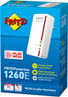 Adapter AVM  FRITZ!Powerline 1260E 1200Mbit/s Wbudowane połączenie Ethernet WLAN Biały 1 szt. pojedyncza (20002789) - obraz 9