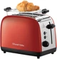 Russell Hobbs Тостер Colours Plus, 1600Вт, нержав., підігрів,разморозка, червоний - изображение 3