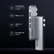 USB-хаб UGREEN CM380 Dual USB-C To HDMI+2xUSB 3.0 A+TF/SD+USB-C Female Converter Space Gray (80856) - зображення 6