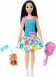 Lalka Mattel Moja pierwsza Barbie Renee + lisek (0194735114511) - obraz 2