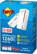 Zestaw AVM FRITZ!Powerline 1260E WLAN Set 1200 Mbit/s LAN Wi-Fi Biały (20002795) - obraz 3