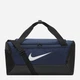 Спортивна сумка тканинна Nike Nk Brsla S Duff - 9.5 (41L) DM3976-410 Темно-синя (195244773855) - зображення 1