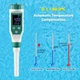 PH-метр YY-1030 bluetooth (з гострим електродом для молока, кремів, м'яса, сиру, ґрунту) - зображення 7