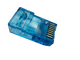 Конектор мережевий прохідний RJ45, 8p8c, UTP, cat.6 синій - изображение 5