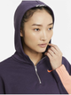 Bluza damska z kapturem krótka Nike Clsh Hoodie Mix CZ8164-573 2XL Fioletowa (194502733617) - obraz 4