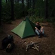 Палатка сверхлегкая с острой верхушкой Naturehike NH17T030-L Темно-зеленая (6975641885894) - изображение 4