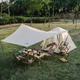 Палатка трехместная Naturehike CNK2300ZP014 с навесом Бежевая (6976023921117) - изображение 3