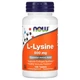Аминокислота Now Foods L-Lysine 500 мг 100 таблеток - изображение 1