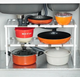 Кухонна полиця для зберігання регульована KITCHEN RACK 38-70 см (5817) - зображення 1